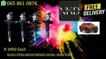 Isuzu DTEQ KB250 diesel injectors for sale