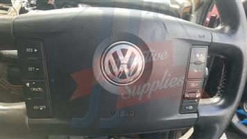 VW Touareg Steering Wheel with Airbag For Sale 