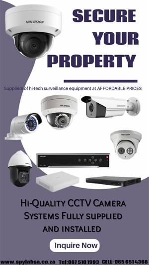 CCTV Cameras full installed