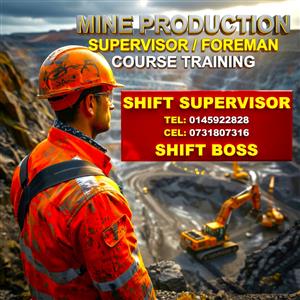 SHIFT BOSS Course for mining professionals