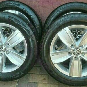 CADDY 16IN MAGS AND TYRES 