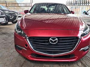  2017 Mazda 3 1,6 Manual Petrol Red