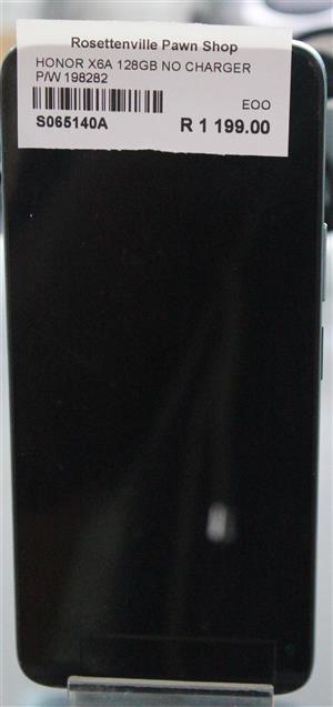 HONOR X6A 128GB NO CHARGER P/W 198282 S065140A