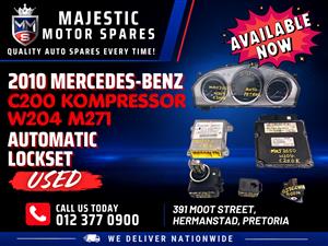 2010 Mercedes-Benz C200 Kompressor W204 M271.9 Automatic Lockset for Sale - Used