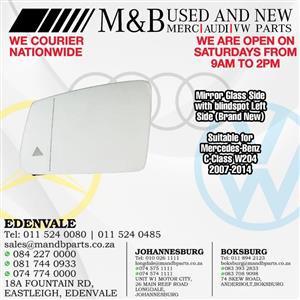 Mirror Glass Side with blindspot Left Side (Brand New)