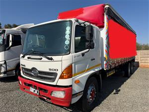 USED 2009 HINO 500 15.257 6X2 WITH 7.5M BODY FOR SALE 