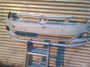 (218-2021) VW POLO 8 TSI FRONT BUMPER FOR SALE