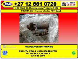 TOYOTA 2E 1.3 used STARTER for sale