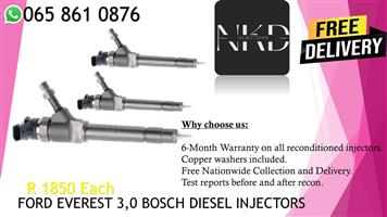 FORD EVEREST DIESEL INJECTORS FOR SALE ON EXCHANGE 