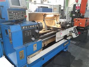 Ecoca EL-4610 flatbed CNC lathe for sale