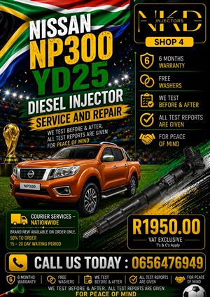Diesel_Injector_Services_For_Nissan_NP300_YD25