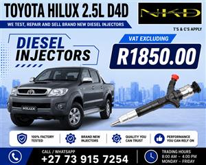 Toyota_Hilux_2.5L_Denso_Injectors 