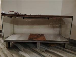 Large glass enclosure