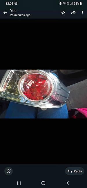 TOYOTA QUEST RIGHT SIDE REAR LIGHT.  BRAND NEW. FOR VARIOUS OTHER CARS TOO.