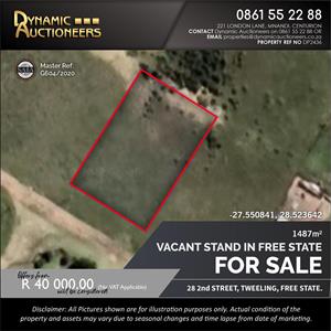 Vacant Land Residential For Sale in Tweeling