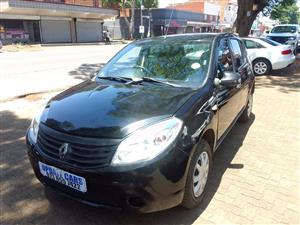 2012 Renault Sandero 1.4 MANUAL black color 64000km 