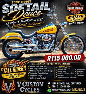 Stunning Softail Deuce