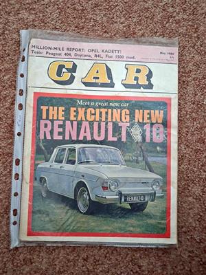 CAR megazine, 1966.