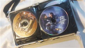 50 classic DVD collection in metal case. Including original star wars trilogy. 