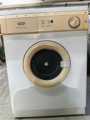 Second hand Defy Autodry tumble dryer with new drive belt