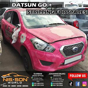 Datsun Go Plus Stripping For Spares