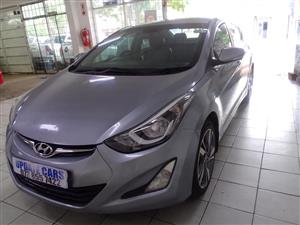 2014 HYUNDAI ALENTRA 1.6/AUTOMATIC   PETROL/SKY BLUE COLOR  81.000KM  