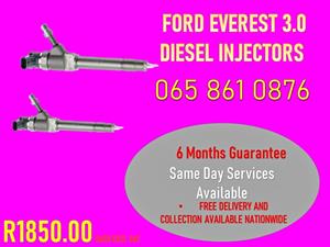 FORD EVEREST 3.0 DIESEL INJECTORS FOR SALE ON EXCHANGE