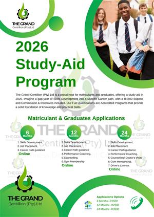 Study-Aid (Matriculants & Graduates) 2026