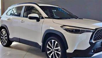 Toyota 2024 Cross XR Auto. Motorplan till  Spotless. Reason:Upgrading Hybrid