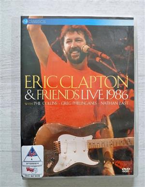 Eric Clapton and Friends Live 1986 DVD.