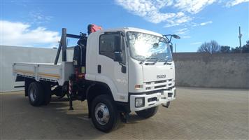 ISUZU FTS750 4X4 WITH CRANE
