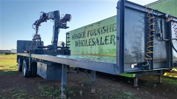 13m Brick Trailer Grab & Rotator