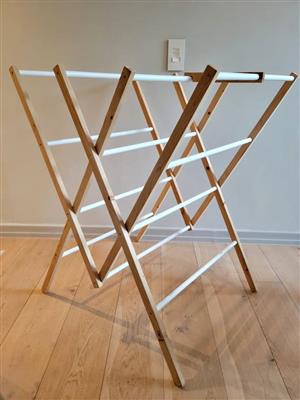 Wood Laundry Clothes Dryer - Clothes Airer