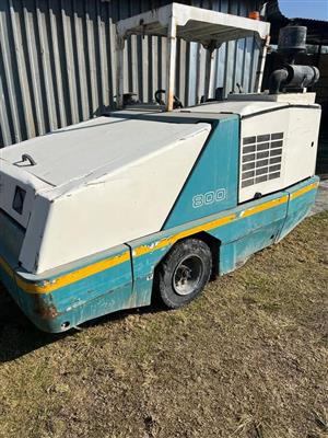 Tennant 800 road sweeper