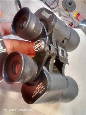 BINOCULARS : Bushnell 10×50(300FT AT 1000YDS 100M AT 1000M FIELDS 5•8°)