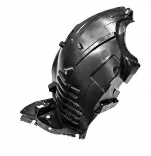 Fender Liner - E Class / W212 - Front/Front/Right - 09-16