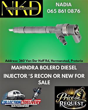 MAHINDRA BOLERO DIESEL INJECTORS FOR SALE - -6 MONTHS WARRANTY