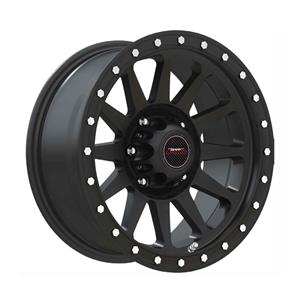17″ A-Line Enduro 5/127 Satin Black Alloy Wheels