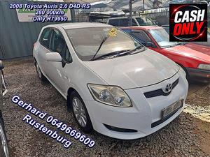 2008 Toyota Auris 2.0 D4D RS