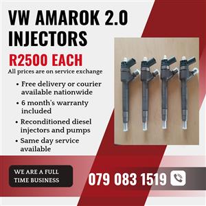 VW AMAROK 2.0 INJECTORS FOR SALE WITH WARRANTY 