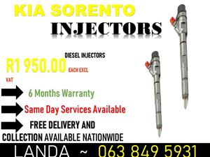 KIA SORENTO INJECTORS 
