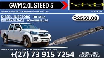STEED 5 2.0L GWM INJECTORS FOR RECON AND BRAND NEW AVAILABLE 