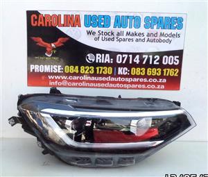 VW Taigo right side xenon headlight