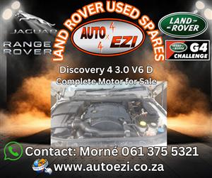 Discovery 4 3.0 V6 D Engine for sale