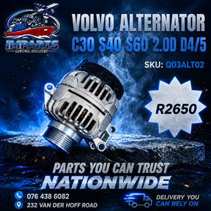 VOLVO ALTERNATOR C30 S40 S60 2.0D D4/5