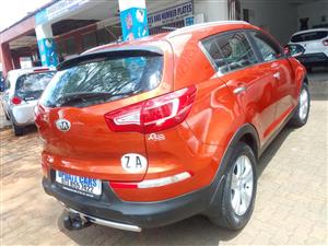 2012 Kia Sportage 2.0 AWD 4x4 Orange, Automatic, Petrol , Sparekey 85000KM 