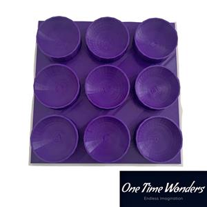 70mm Bath Bomb Drying / Resting Tray