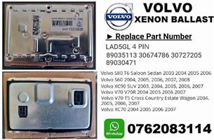 Volvo XC70 headlight xenon ballast modules