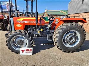 New Tafe 5900 tractors for sale at Mad Farmer SA