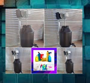 Launch your cleaning product brand! 100L mixing machine, full backup, export del